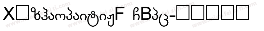 XQzhaopaitiJF GBpc字体转换